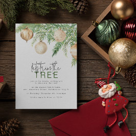 Gouden Kerstballen | Kerstboom Versieren Save The Date
