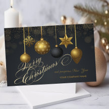 Gouden Kerstballen, Sneeuwvlok Donker Bedrijf