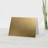 Gouden Kerstbellen Kerstkaart Kaart (Achterkant)