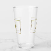 Gouden Kerstbomen Glas (Links)