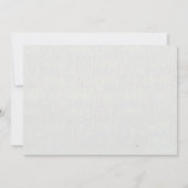 Gouden kerstbomen - Uitnodiging voor kerstfeestdag (Achterkant)