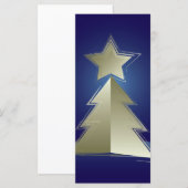 Gouden kerstboom (Voorkant / Achterkant)