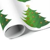 Gouden kerstboom cadeaupapier (Rol Hoek)