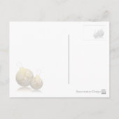 Gouden Kerstboom Feestdagenkaart (Achterkant)