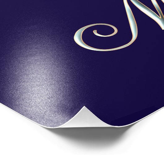 gouden kerstboom foto afdruk (Hoek)