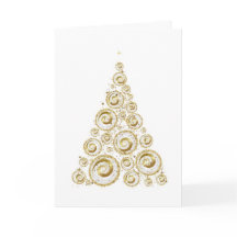 Gouden kerstboom, glamour
