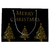 gouden kerstboom groot cadeauzakje (Achterkant)