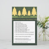 Gouden Kerstboom hoe goed ken je spel (Staand voorkant)