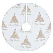 gouden kerstboom kerstboom rok (Voorkant)