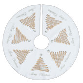 gouden kerstboom kerstboom rok (Voorkant)