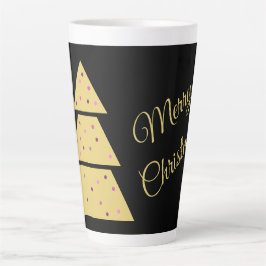 Gouden Kerstboom Latte Mok