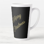 Gouden Kerstboom Latte Mok (Rechts)