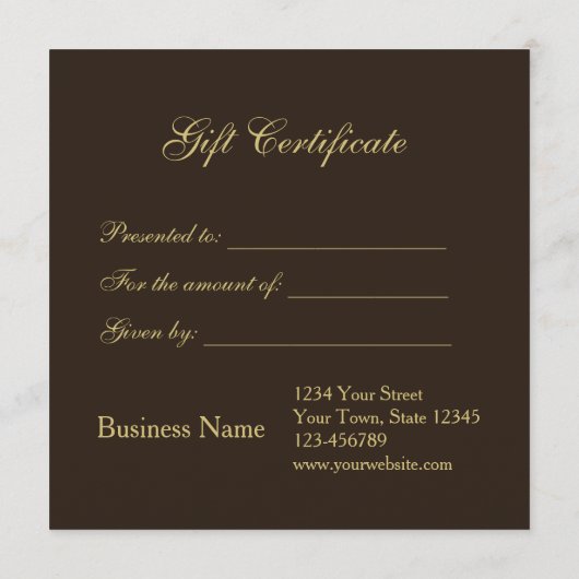 Gouden kerstboom met rendier (Achterkant)