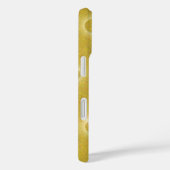 Gouden Kerstboom op Grijs met Tekst Case-Mate iPhone Case (Achterkant / Rechts)
