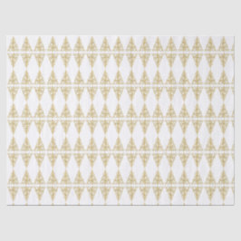 Gouden kerstboom tissuepapier