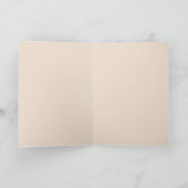 gouden kerstboom - wenskaart kaart (Binnen)