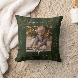 Gouden Kerstbos voor bomen Kussen