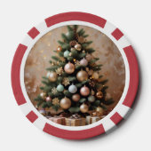 "Gouden Kerstdroom" Poker Chips (Achterkant)