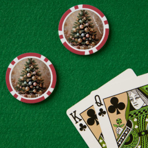 "Gouden Kerstdroom" Poker Chips