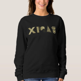 Gouden KERSTGloed – Festieve Chic T-shirt