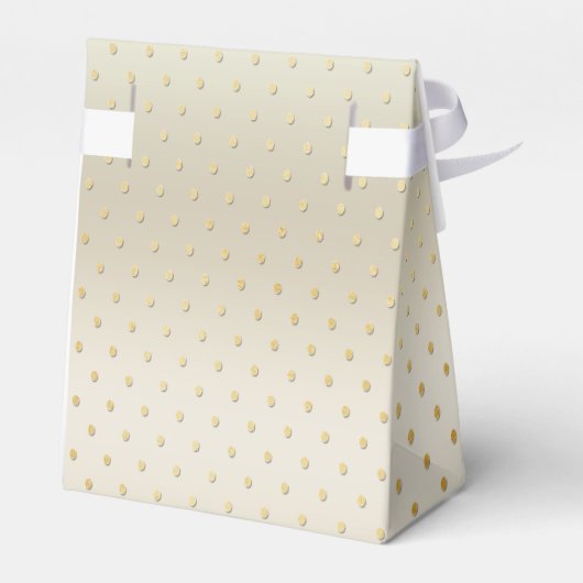 Gouden kerstklokken Holiday Gift Box Bedankdoosjes (Achterkant)