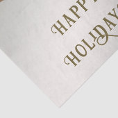 Gouden kerstklokken vakantie weefsel papier (Detail)