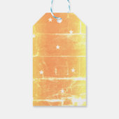 Gouden Kerstmis Schrift Cadeaulabel (Achterkant)