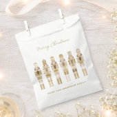 GOUDEN KERSTNOTENKRAKER BEDANKZAKJE (Geknipt)