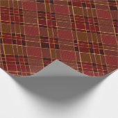  gouden kerstpantserwedstrijd cadeaupapier (Hoek)