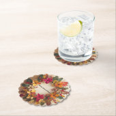 "Gouden kerstpracht" Kartonnen Onderzetters (Insitu)