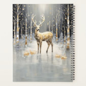 Gouden Kerstrendiervakantie Planner (Achterkant)