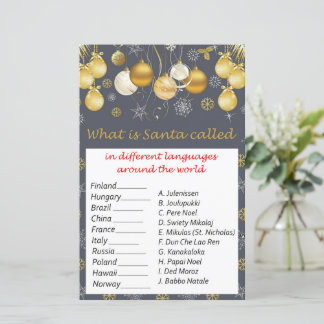 Gouden kerstspeelgoed over de hele wereld