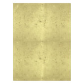 Gouden kerststerren op gouden textiel BG Tafelkleed (Voorkant)