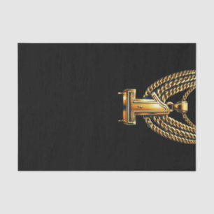 Gouden Ketting 1 Drip #1 1e Verjaardagsfeestje Tissuepapier