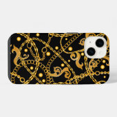 Gouden Ketting iPhone Hoesje (Achterkant horizontaal)
