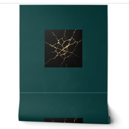 Gouden Kintsugi barsten luxe gestructureerd behang