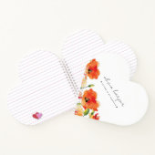 Gouden klaproos brieven aan mijn dochter notitieboek (Binnen)