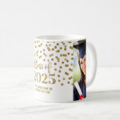 Gouden Klasse van 2025 Koffie Mok (Voorkant rechts)