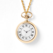 Gouden Klassieke Luxe Horloge met Romeinse Cijfers