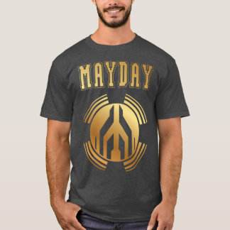 Gouden klassieker mayday vintage t-shirt