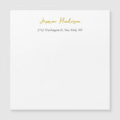 Gouden Kleur Calligraphy Professioneel Magnetisch  (Voorkant)