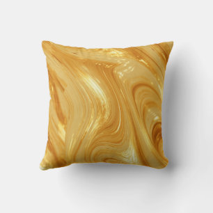 Gouden kleur glans kussen