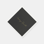 Gouden Kleur Grijs Klassiek Persoonlijk Pas Chic a Servet (Hoek)