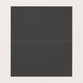 Gouden Kleur Grijs Klassiek Persoonlijk Pas Chic a Visitekaartje (Binnenkant ongevouwen)