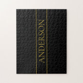 gouden kleuren en regels voor Classy Gold Legpuzzel (Verticaal)