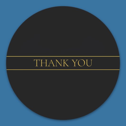 gouden kleuren en regels voor Classy Gold Ronde Sticker