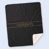  gouden kleuren en regels voor Classy Gold Sherpa Deken