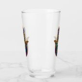 Gouden Kleurrijke Hamsa Turquoise Saffier Derde Oo Glas (Links)