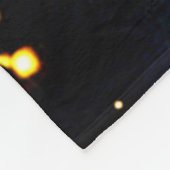 Gouden Klokwerk Hemelse Kunst Fleece Deken (Hoek)