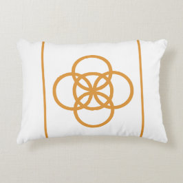 Gouden Knoop Accent Kussen